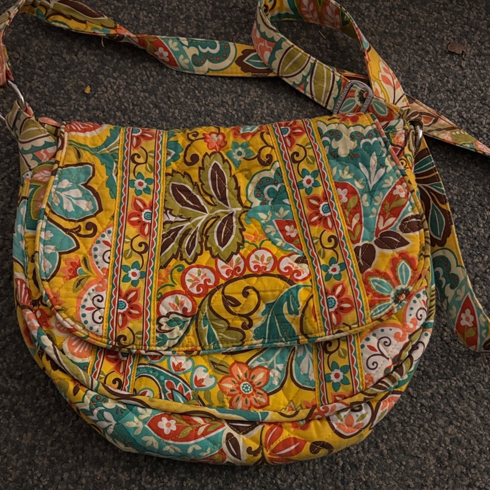 Vera Bradley Multicolor Floral Shoulder Bag